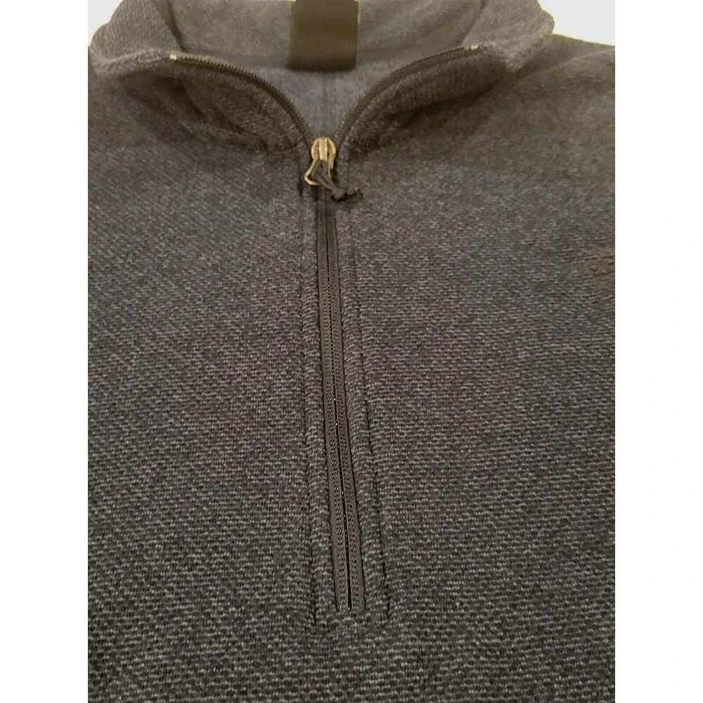 The North Face Men's 1/4 Zip Pullover Sweater Sz 2X Navy‎ Blue